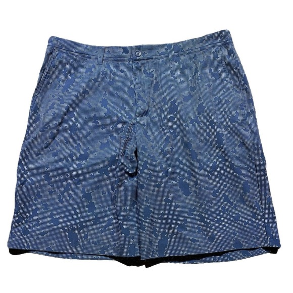 Nike Other - Nike Golf Mens Dri-Fit Camo Shorts 36 Blue Stretch Performance Stretch Lightweig